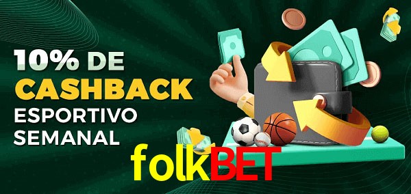 10% de bônus de cashback na folkbet